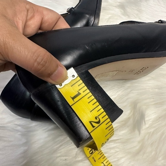 GUCCI leather classic horsebit black shoes - Picture 7 of 9